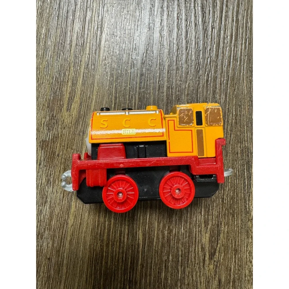 Thomas & Friends Take-n-Play Bill Yellow Die-Cast Train Engine SCC CDW93 2014